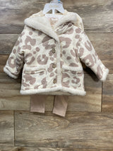 NEW Jessica Simpson 3pc Plush Lined Coat Set White sz 3-6m