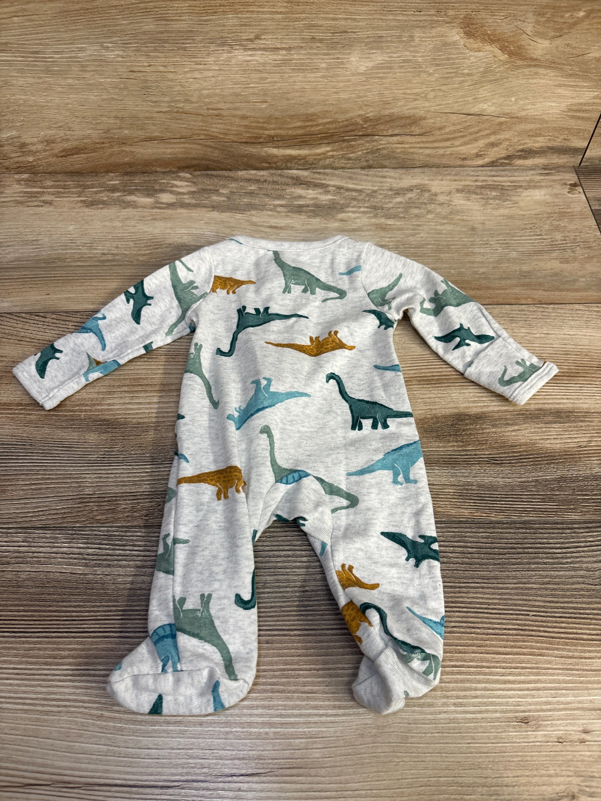 Child of Mine Dinosaur Sleeper Grey sz Preemie