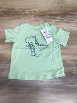 NEW First Impressions Dino Shirt Green sz 6-9m