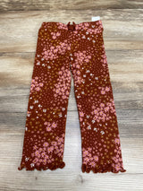 Children's Place Floral Leggings Brown sz 2T