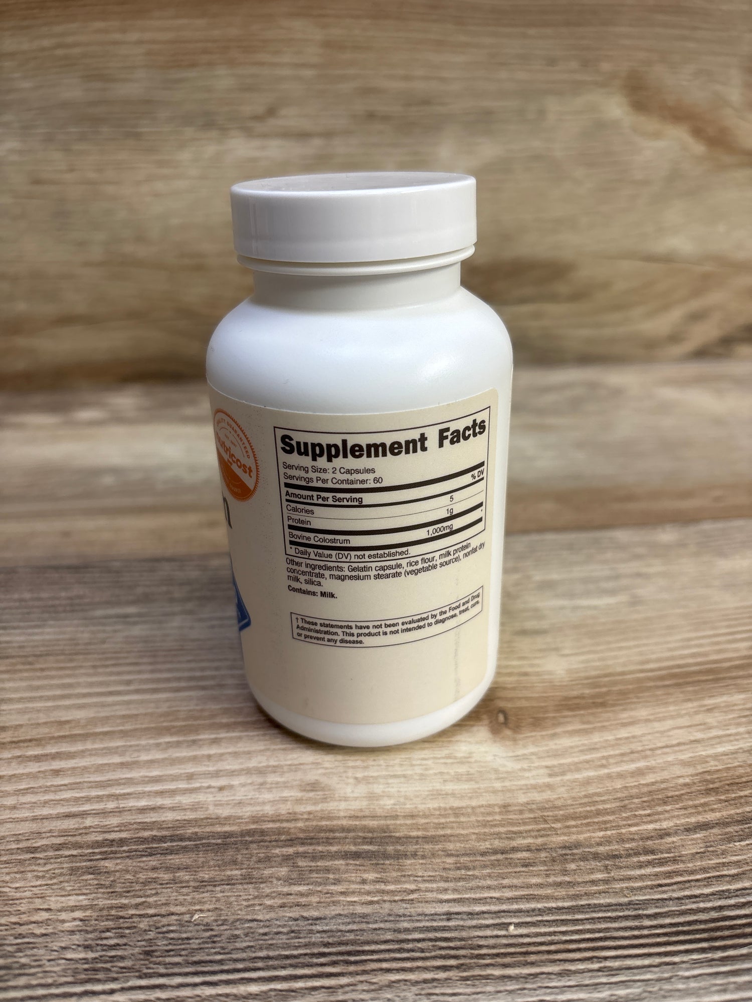 NEW NutriCost Colostrum Capsules - 120ct