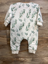 Litto Goose Sleep Suit 1.0 TOG Wearable Blanket in Greenleaf sz 3-6m