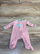 Carter's Sleeper Pink sz Preemie