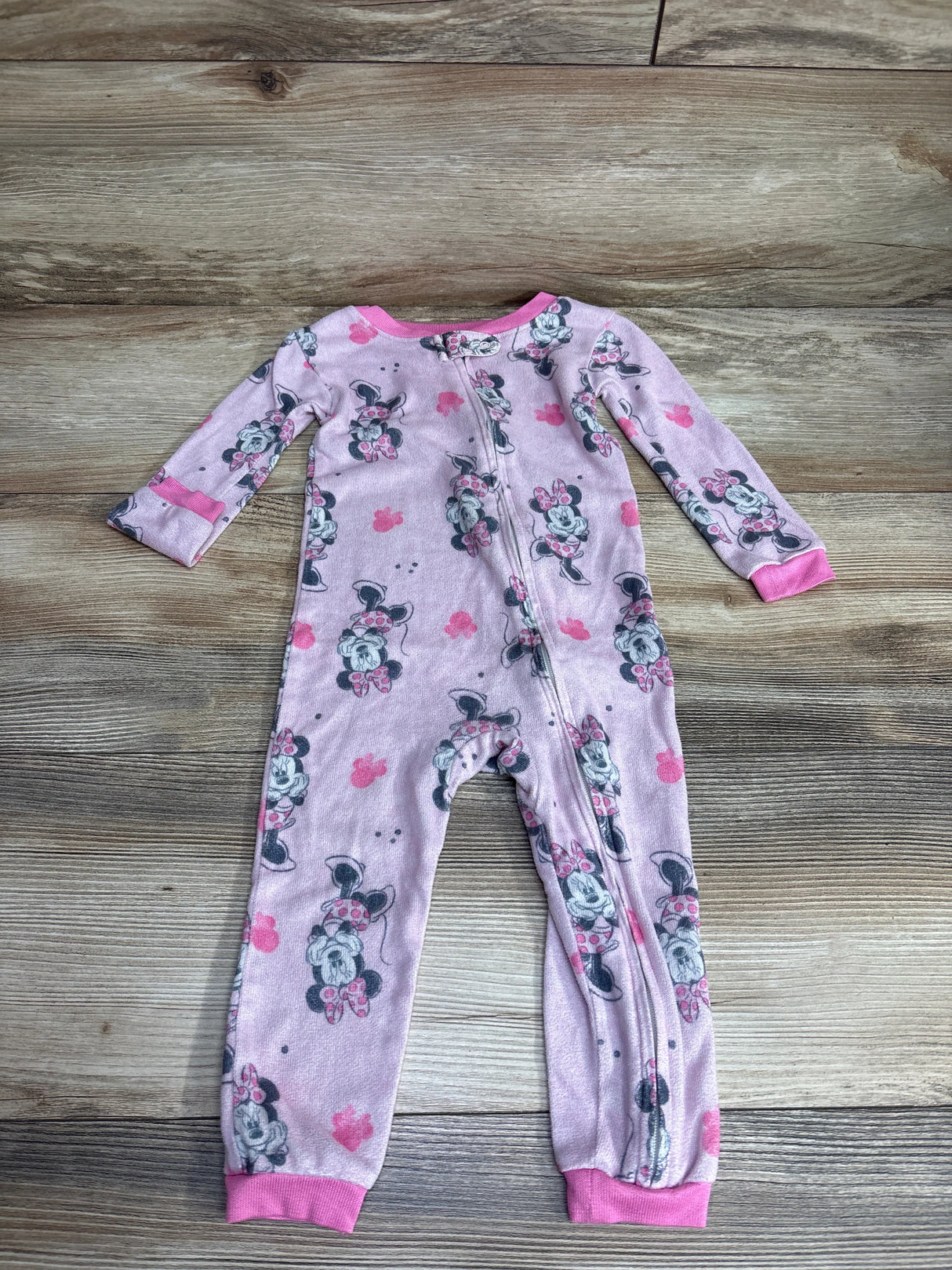 Disney Baby Minnie Mouse Sleeper Pink sz 18m