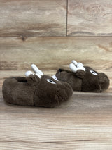 NEW Carter's Raider Slippers, Brown Moose sz 7/8c