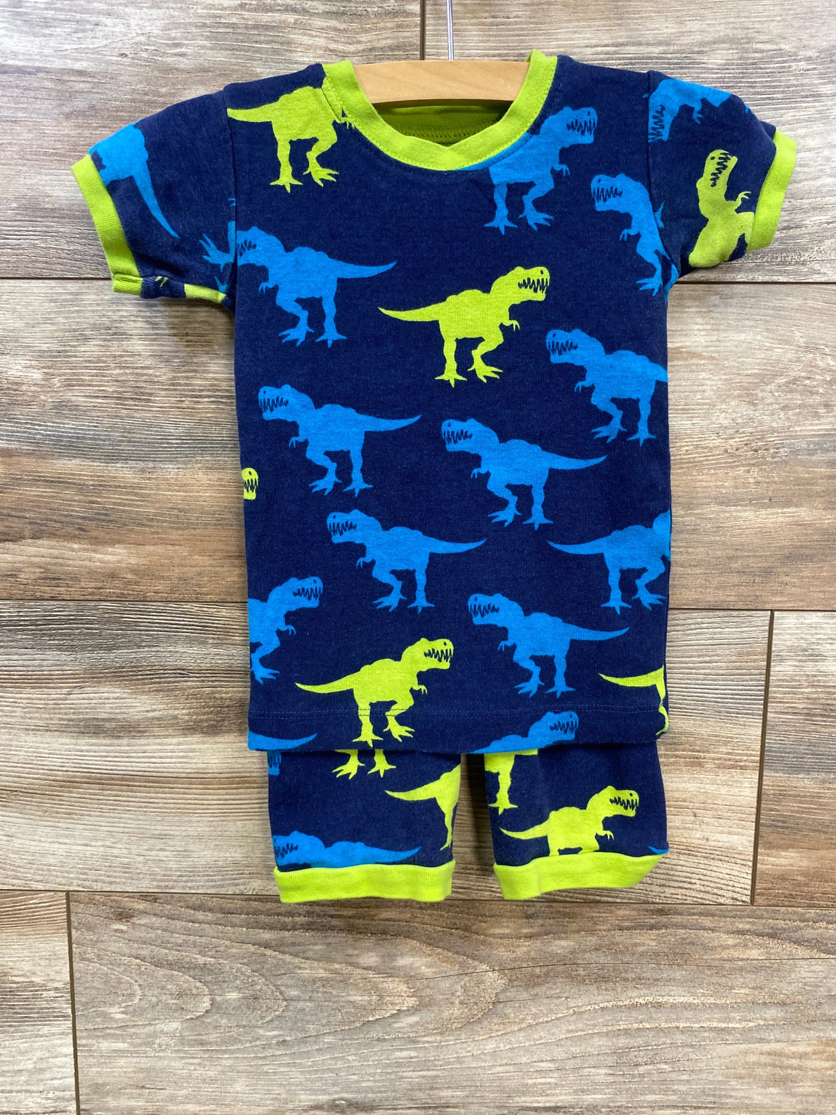 Hatley 2pc Dinosaur Pajama Set Navy sz 4T - Me n Mommy To Be