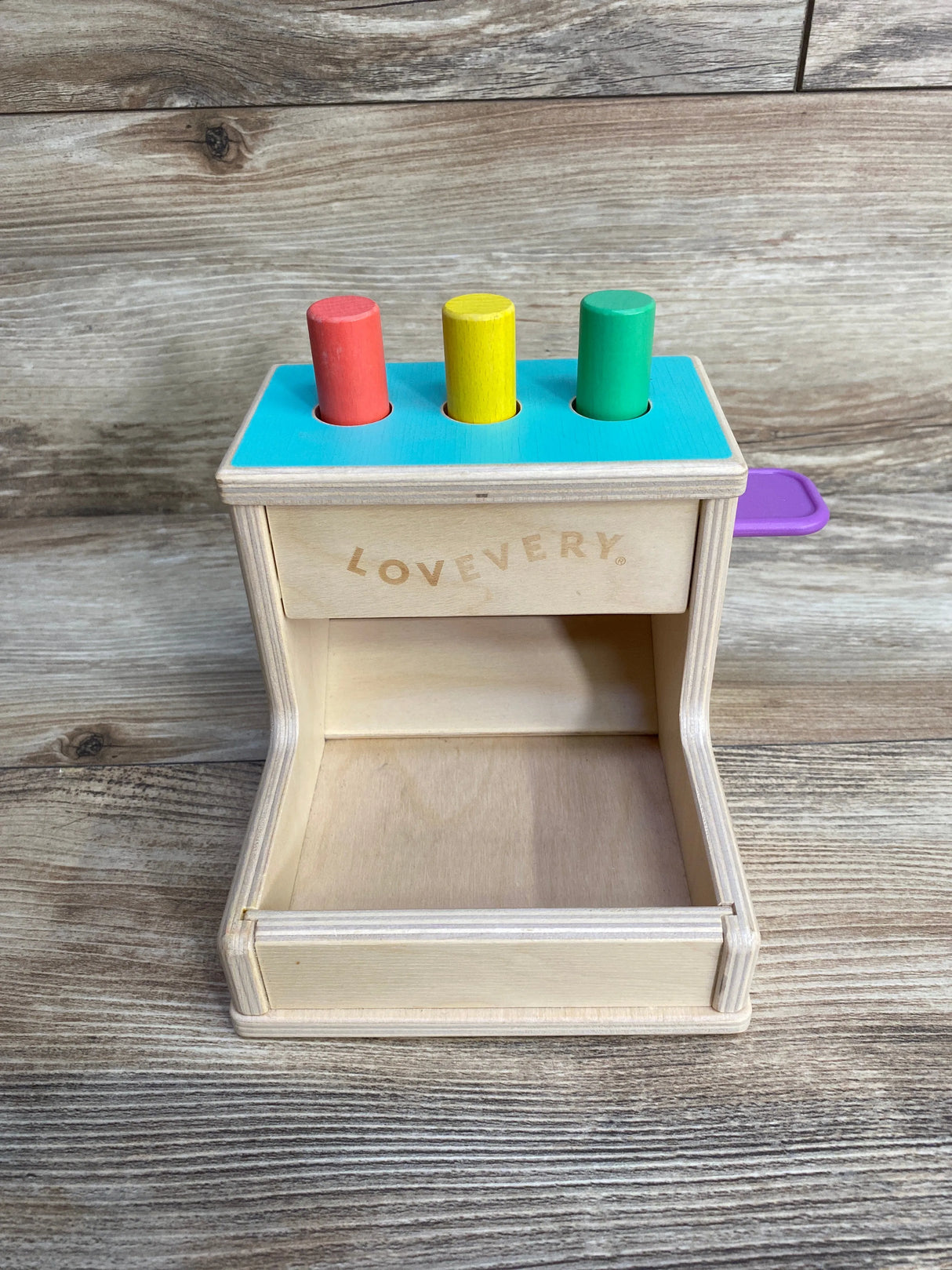 Lovevery Wooden Peg Drop