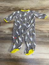 Magnetic Me Whoo Who Cockatoo Modal Footie Grey sz 3-6m