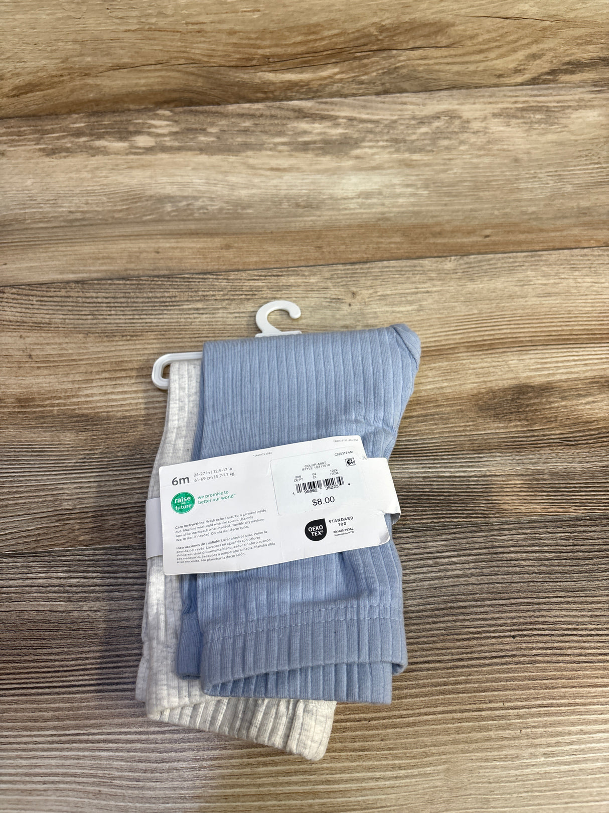 NEW Just One You 2pk Ribbed Pants Blue sz 6m