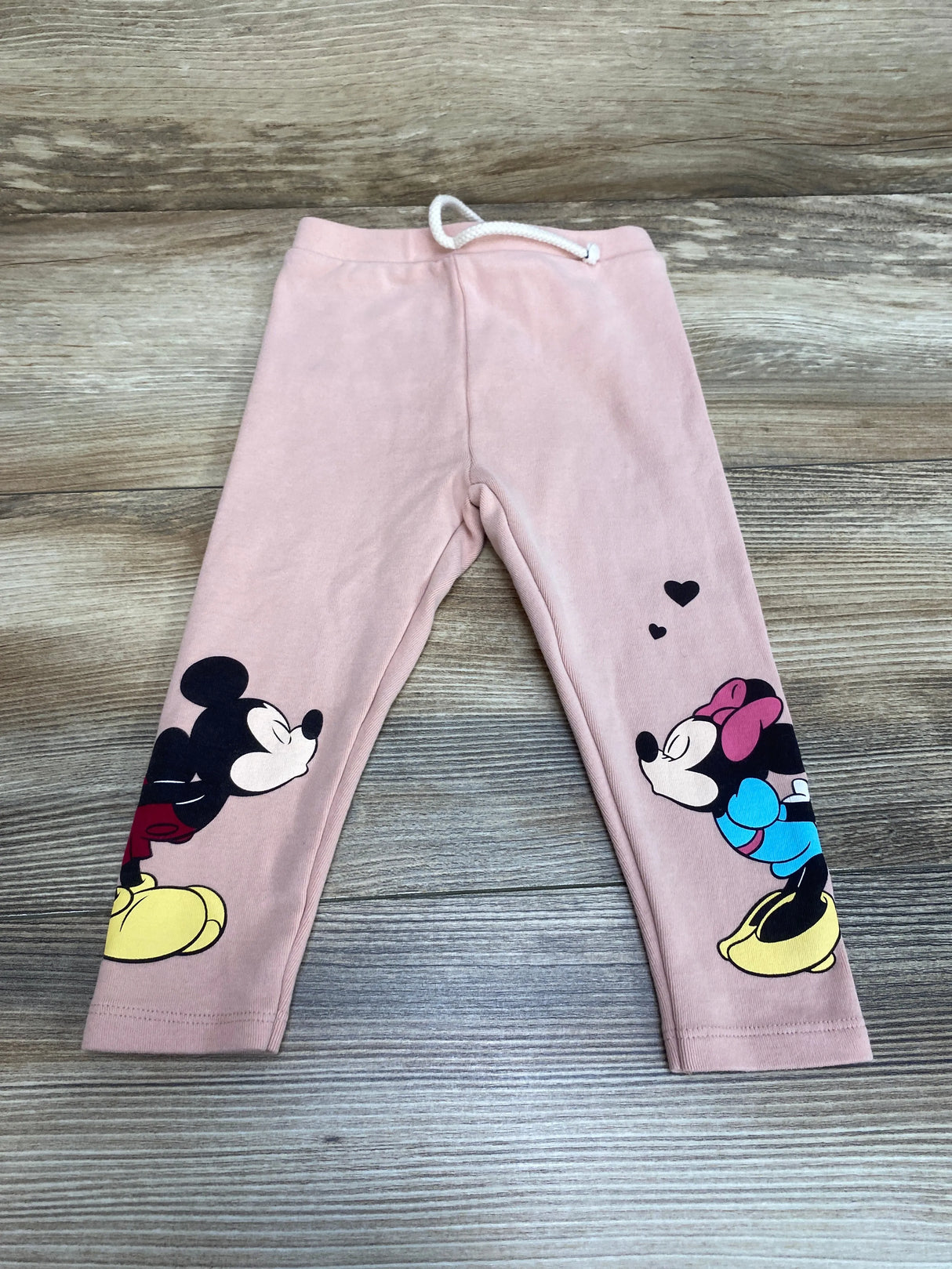 Zara Disney Minnie Mouse Leggings Pink sz 12-18m