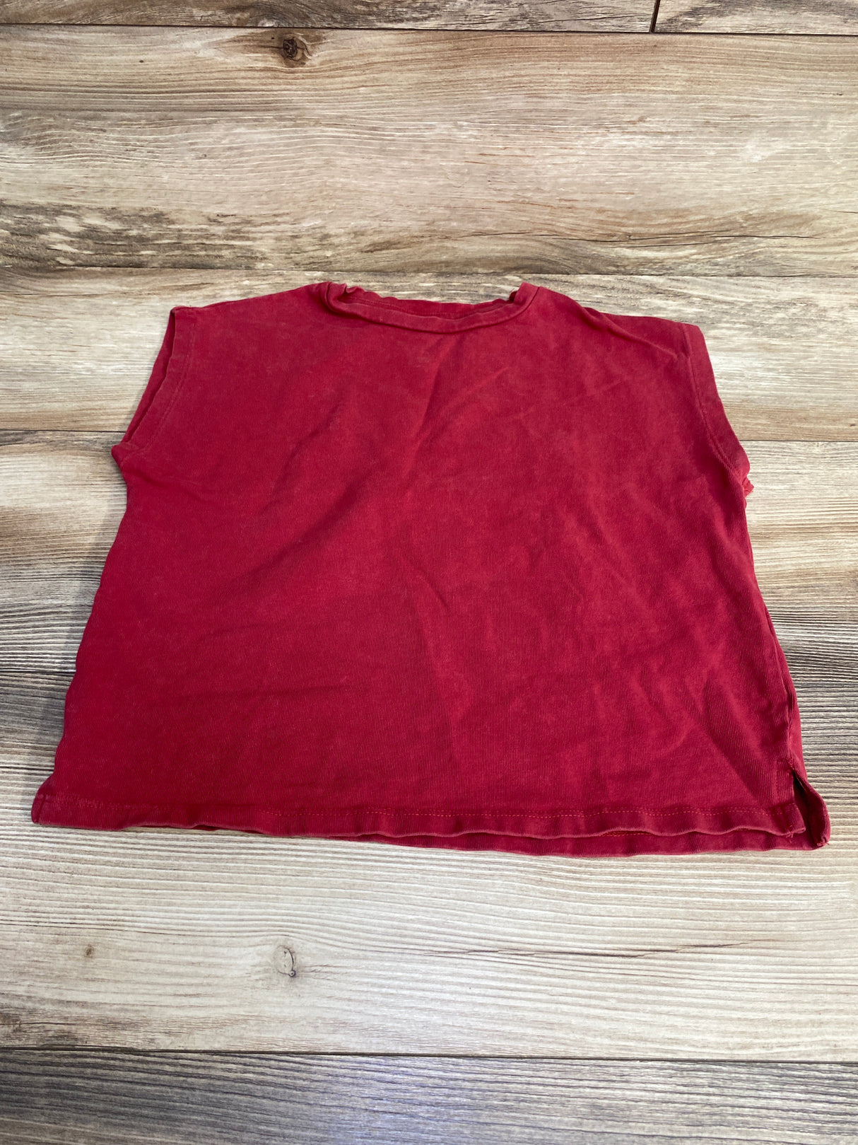 Zara Sleeveless Shirt Red sz 4-5T