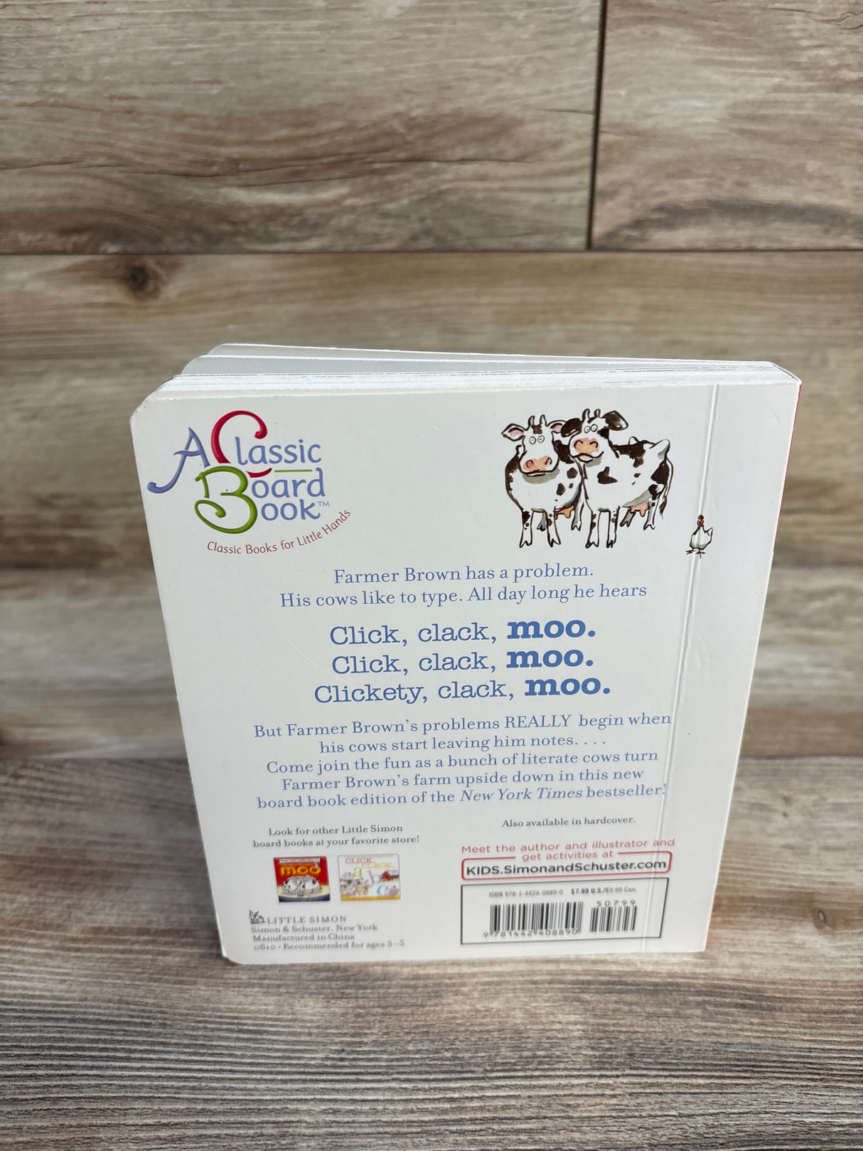 Click, Clack, Moo: Cows That Type Board Book