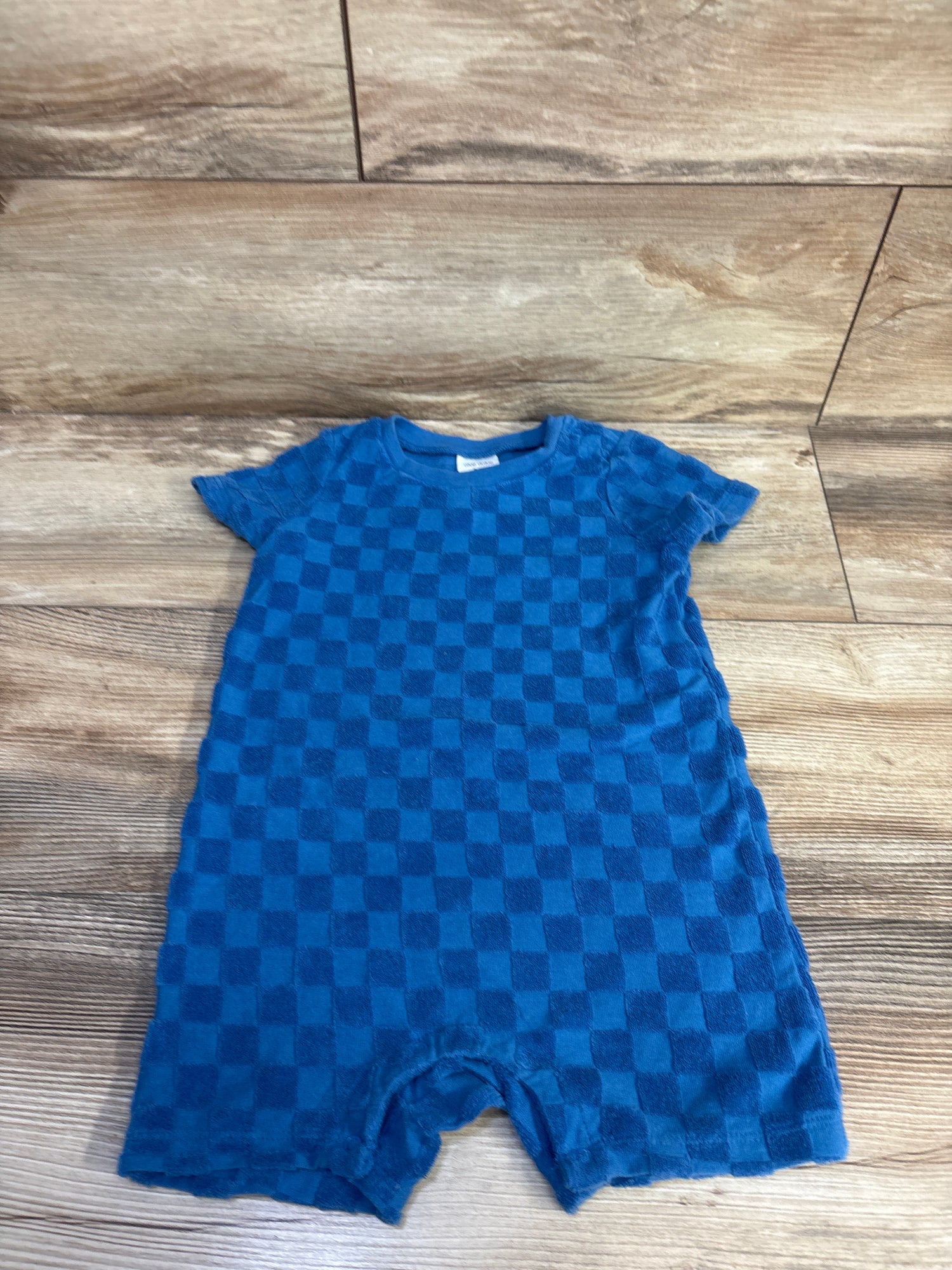 Okie Dokie Terry Romper Blue sz 24m