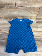 Okie Dokie Terry Romper Blue sz 24m