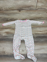 Magnetic Me Organic Cotton 'Mon Cheri' Footie White sz 9-12m