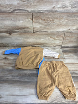 H&M 2pc Color Block Sweatshirt & Joggers sz 9m