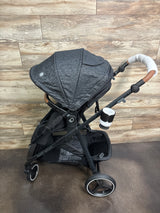 NEW Evenflo Shyft Intuiti Travel System with Revolve180 LiteMax NXT Car Seat-Black Shale