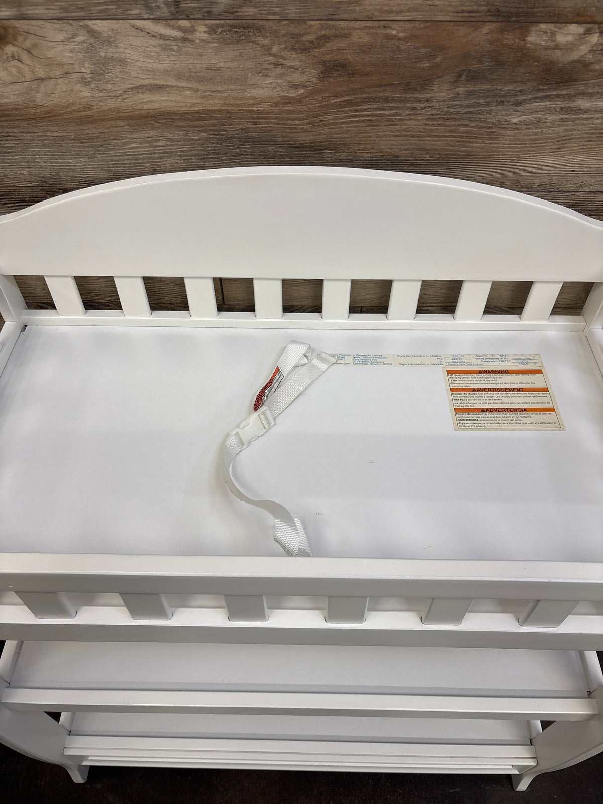 Delta Children Wilmington Changing Table - White - No Pad