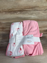 NEW NEW Just One You Owl Hooded Towel Set 2pk