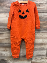 Carter's Jack O Lantern Pumpkin Coverall Orange sz 24m