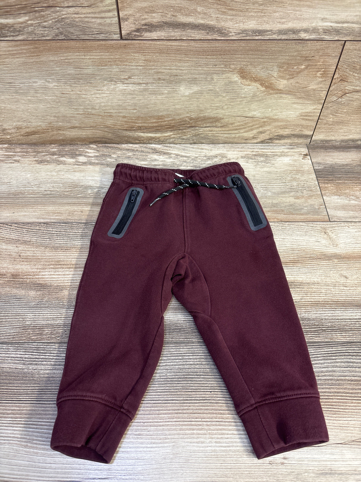 Old Navy Drawstring Joggers Maroon sz 18-24m