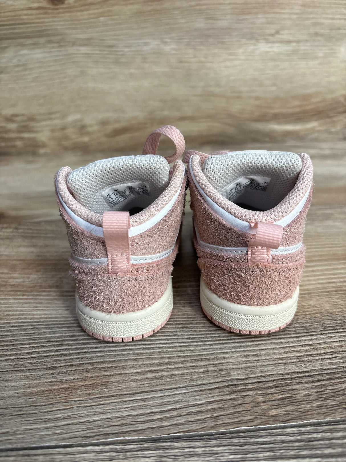 Air Jordan 1 Mid SE TD 'Legend Pink' Sneakers sz 4c