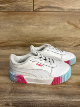 Puma Carina 2.0 Fade Sneakers White sz 7c