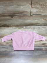 Old Navy Thermal Knit Henley Shirt Pink sz 3-6m