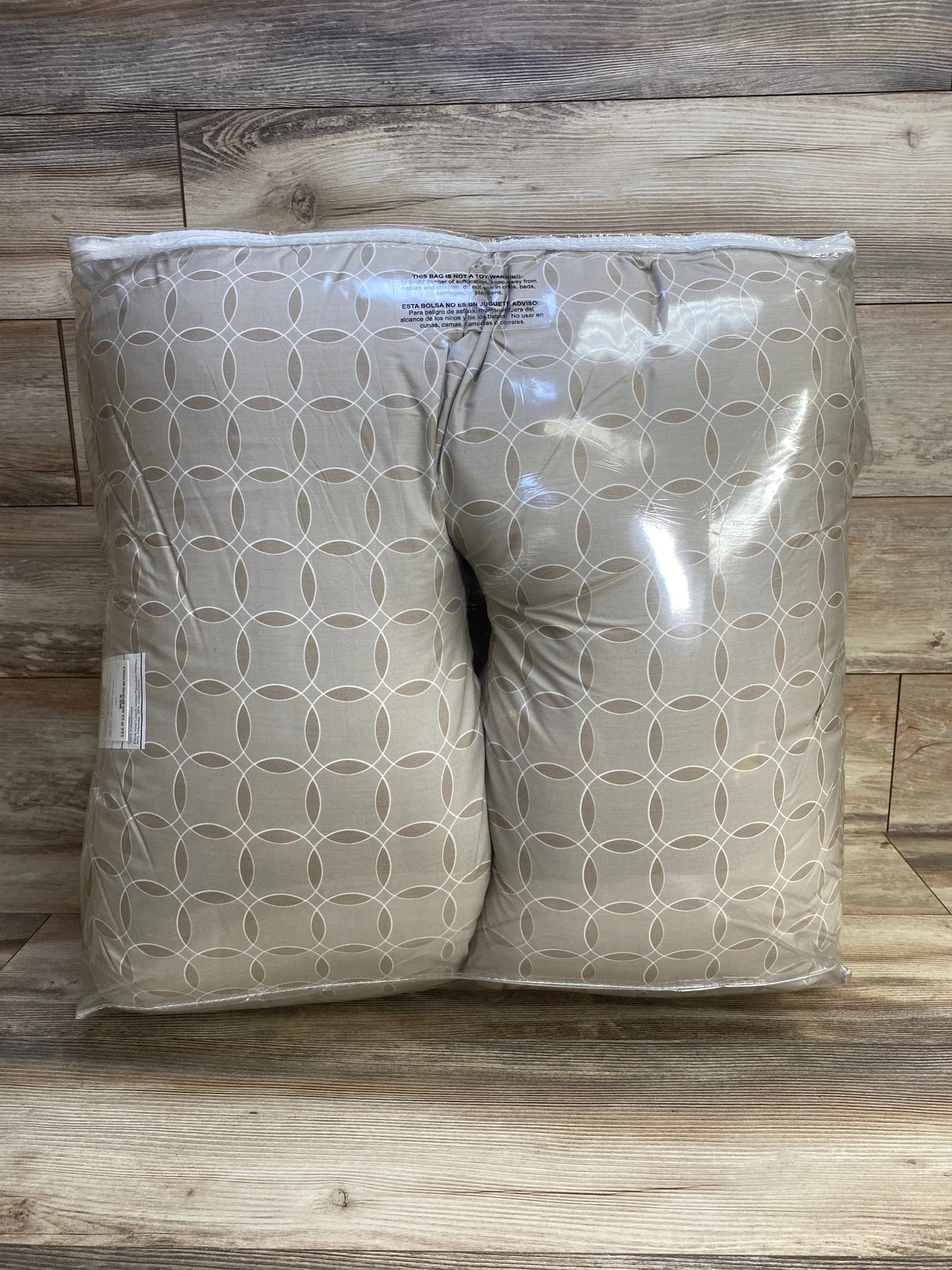 Back 'N Belly Chic Contoured Pregnancy Support Pillow, Taupe