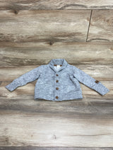 H&M Shawl Collar Cardigan Grey sz 12m