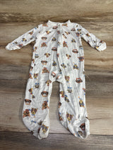 Milkberry Puppy Sleeper White sz 6-9m
