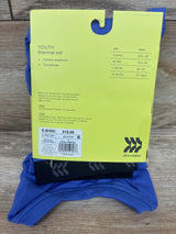 NEW All In Motion 2pc Youth Thermal Set Blue sz S (6-7)