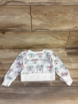 NEW Disney Baby Minnie Mouse Pullover Sweatshirt White sz 18m