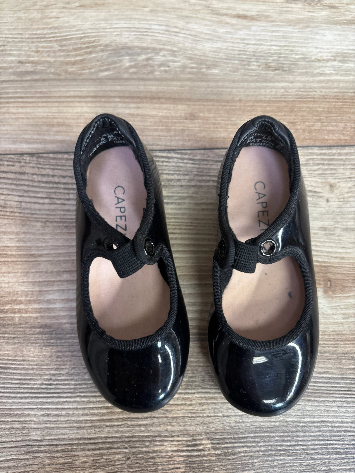Capezio Jr. Tyette Tap Shoes Black sz 6c