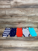 NEW Carter's 5pk Tank Bodysuits Blue sz Newborn