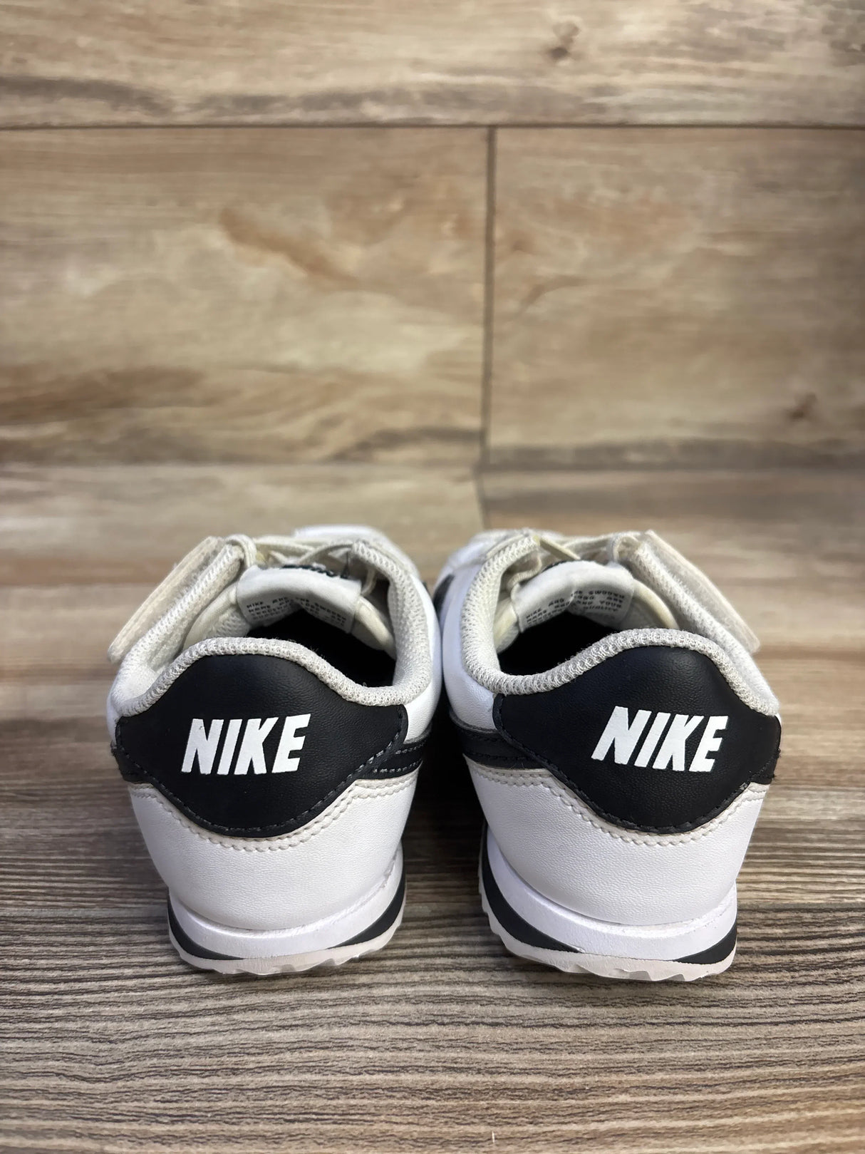 Nike Cortez EasyOn 'White Black' Sneakers sz 11c