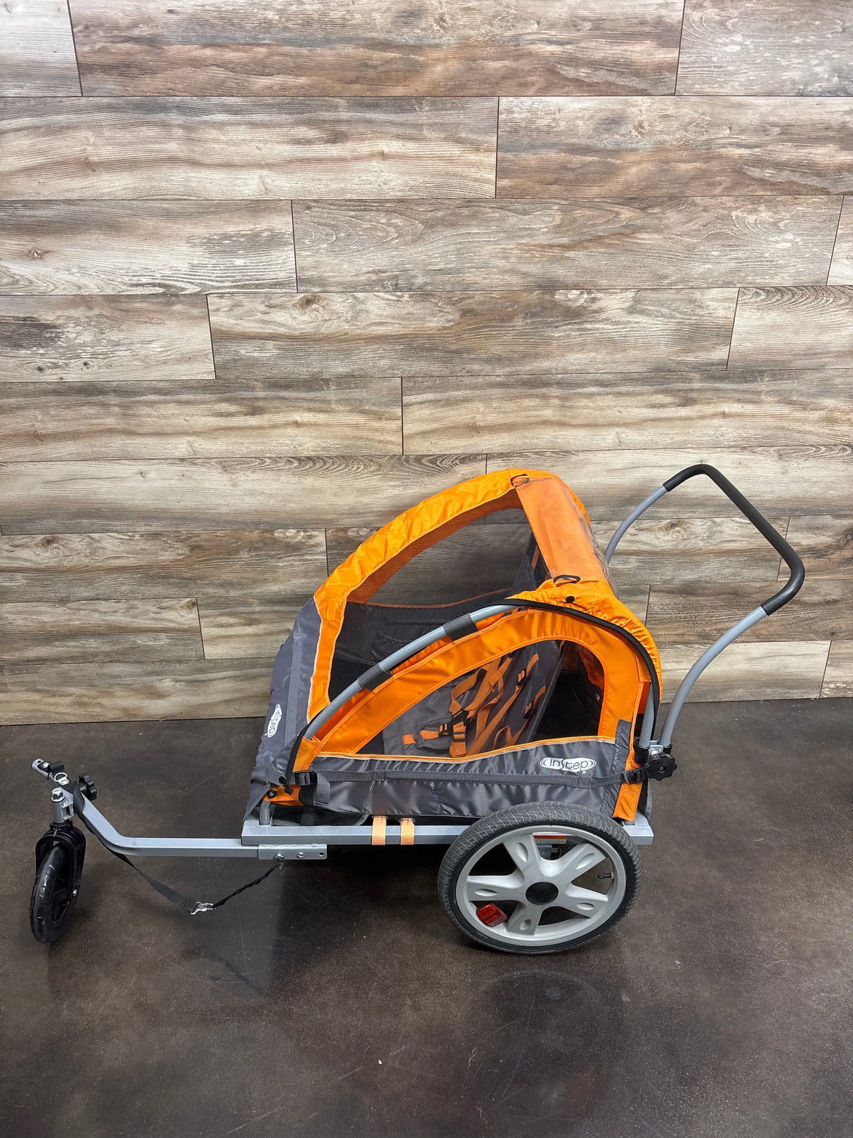 InStep Take 2 Double Bicycle Trailer, Orange