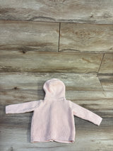 Carter's Knit Button-Up Hooded Sweater Pink sz 3m