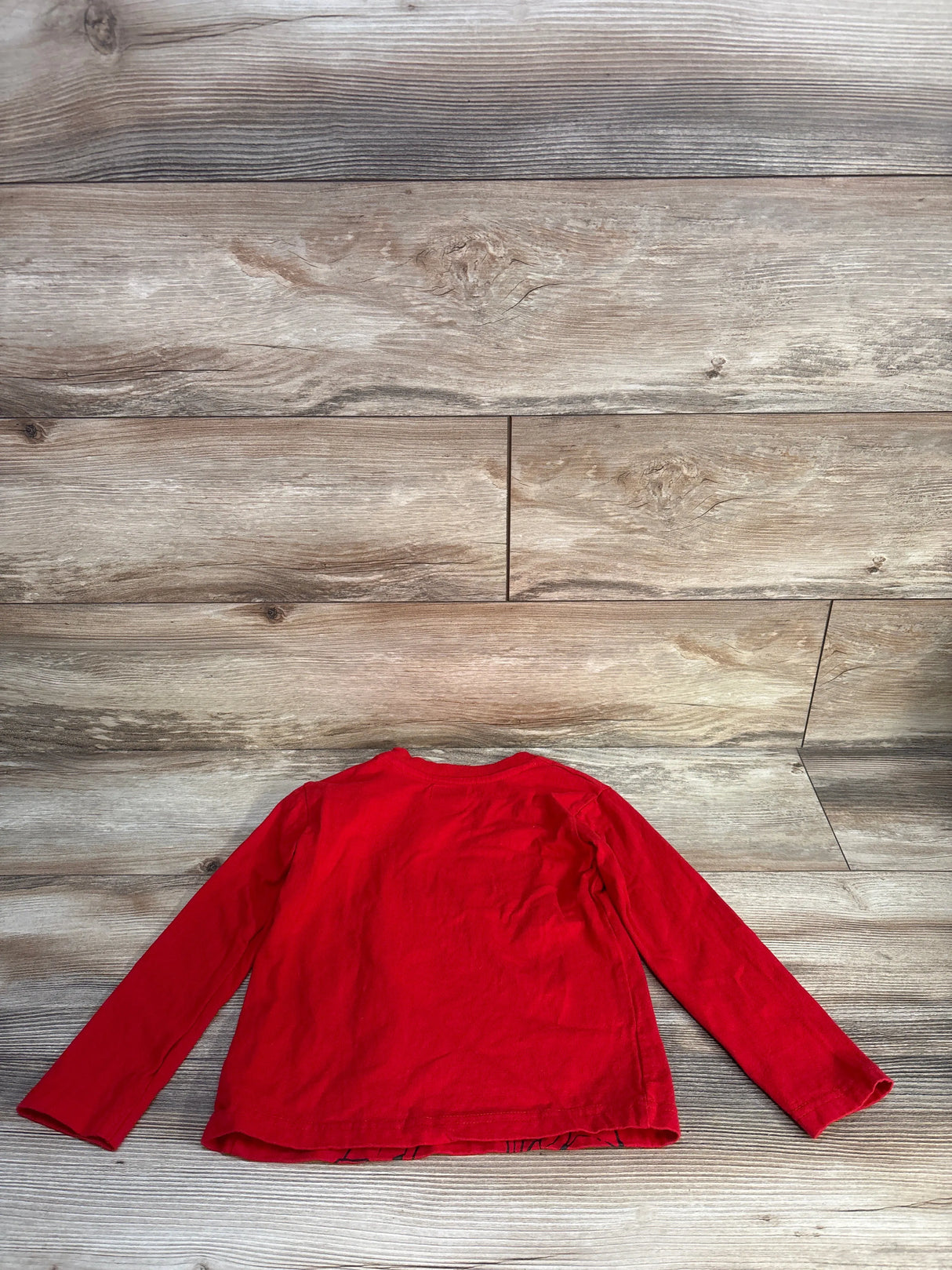Marvel Iron Man Long Sleeve Shirt Red sz 5T