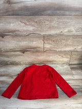 Marvel Iron Man Long Sleeve Shirt Red sz 5T