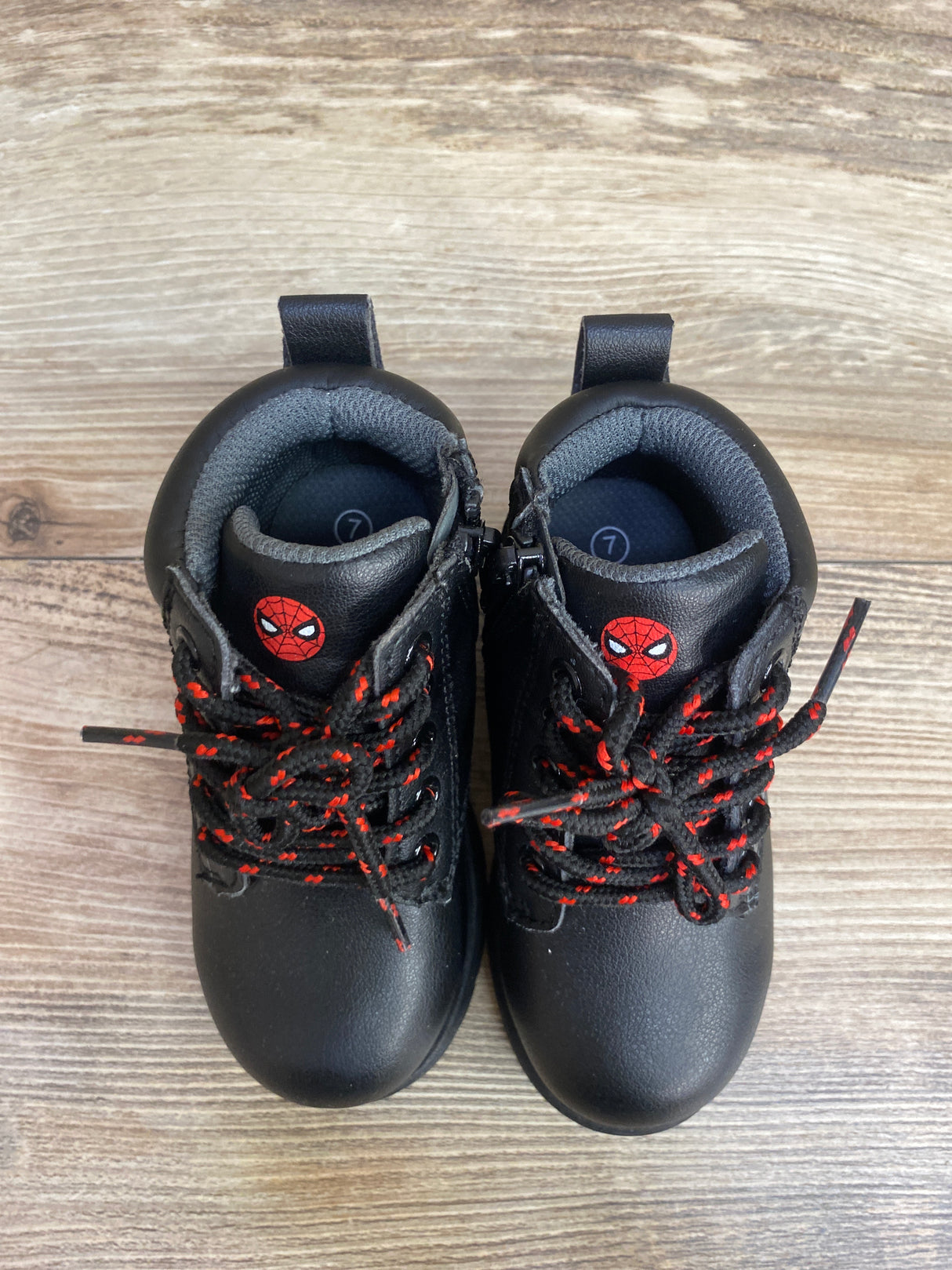 Marvel Spider-Man Winter Boots Black sz 7c
