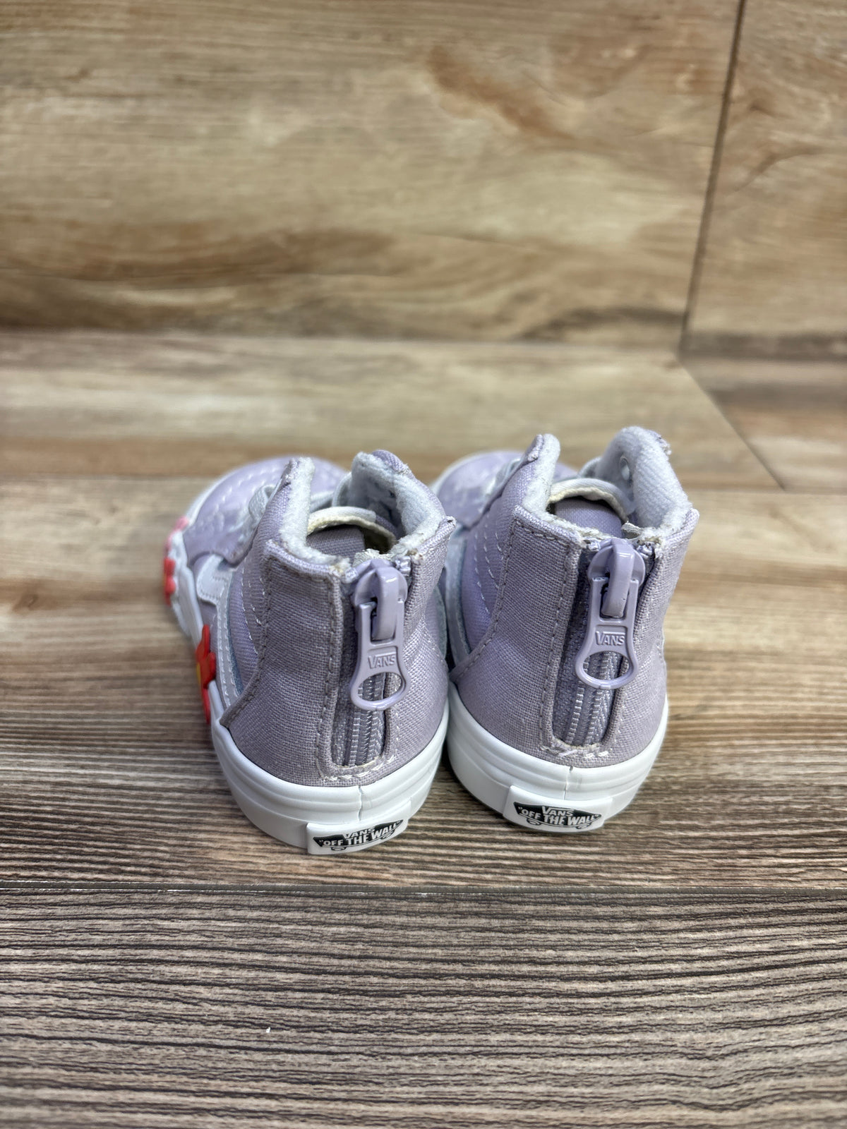 Vans Sk8-Hi Zip Sneakers in Evening Haze Purple sz 5.5c