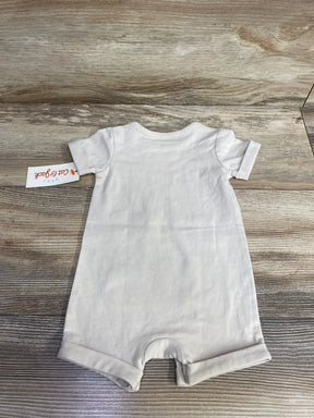 Cat & Jack baby onesie, white short-sleeve romper for infants, soft cotton, resale kids clothing