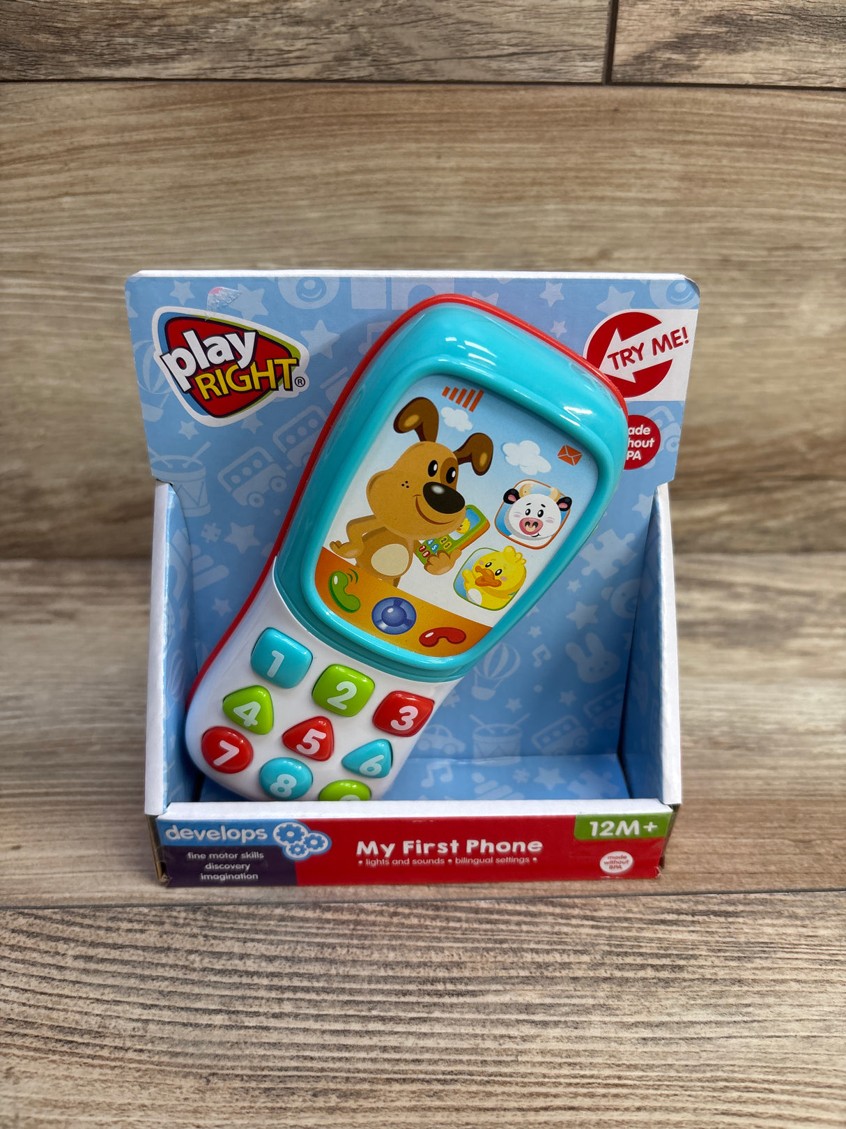 NEW Play Right My First Phone