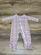 Just One You Floral Sleeper White sz 6m