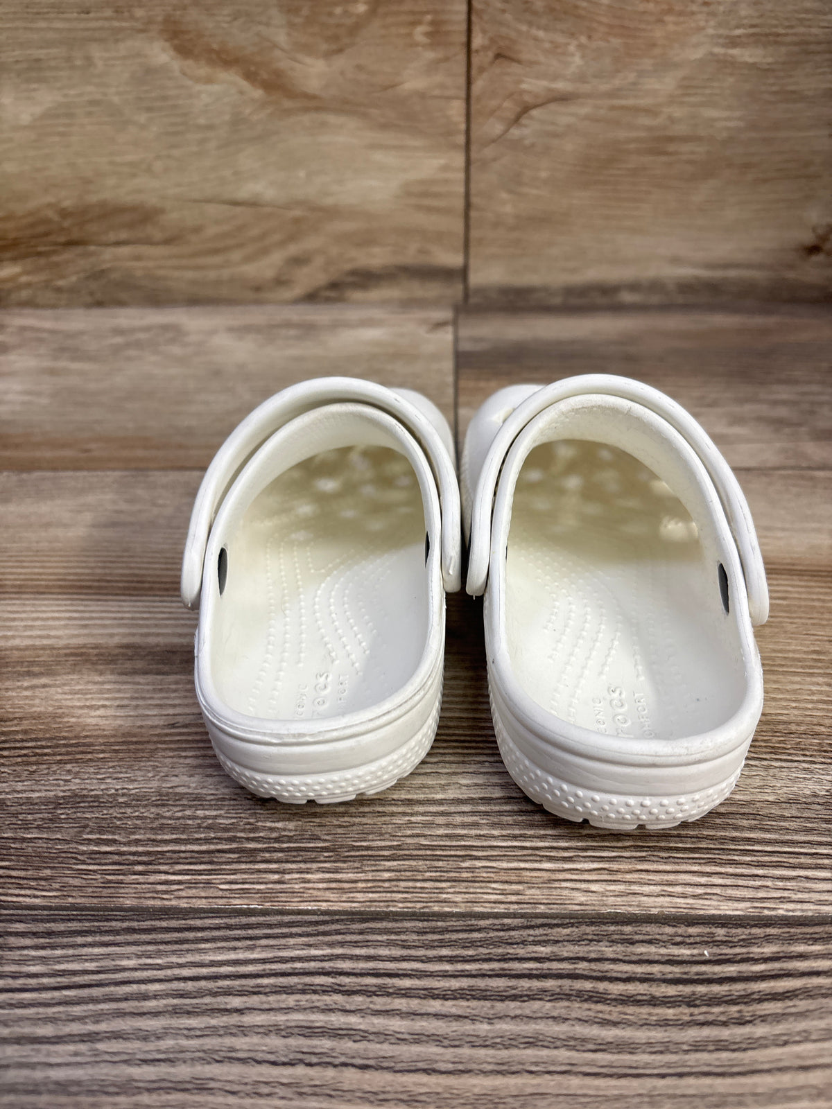Crocs Classic Clogs White sz 8c