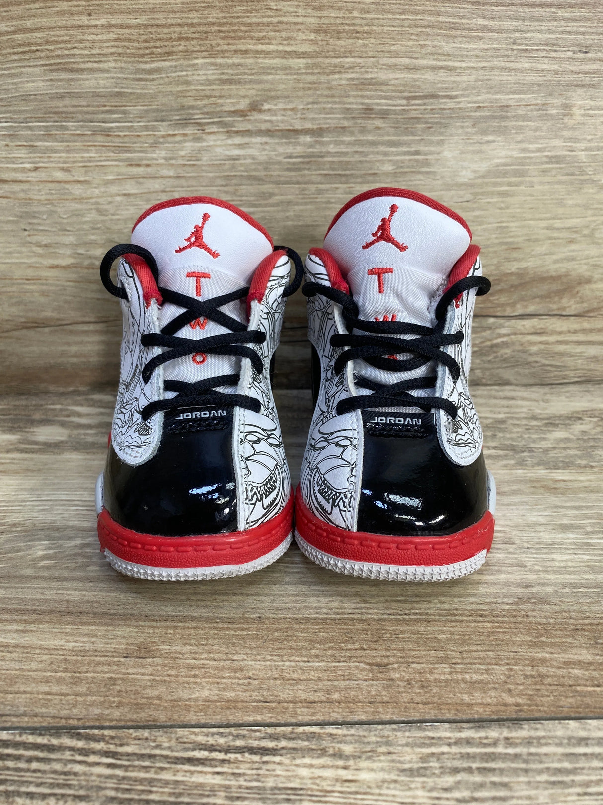 Jordan Dub Zero TD 'Varsity Red' Sneakers sz 5c - Me n Mommy To Be