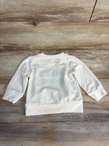 Sprifallbaby Lucky Charm Embroidered Sweatshirt White sz 6-12m