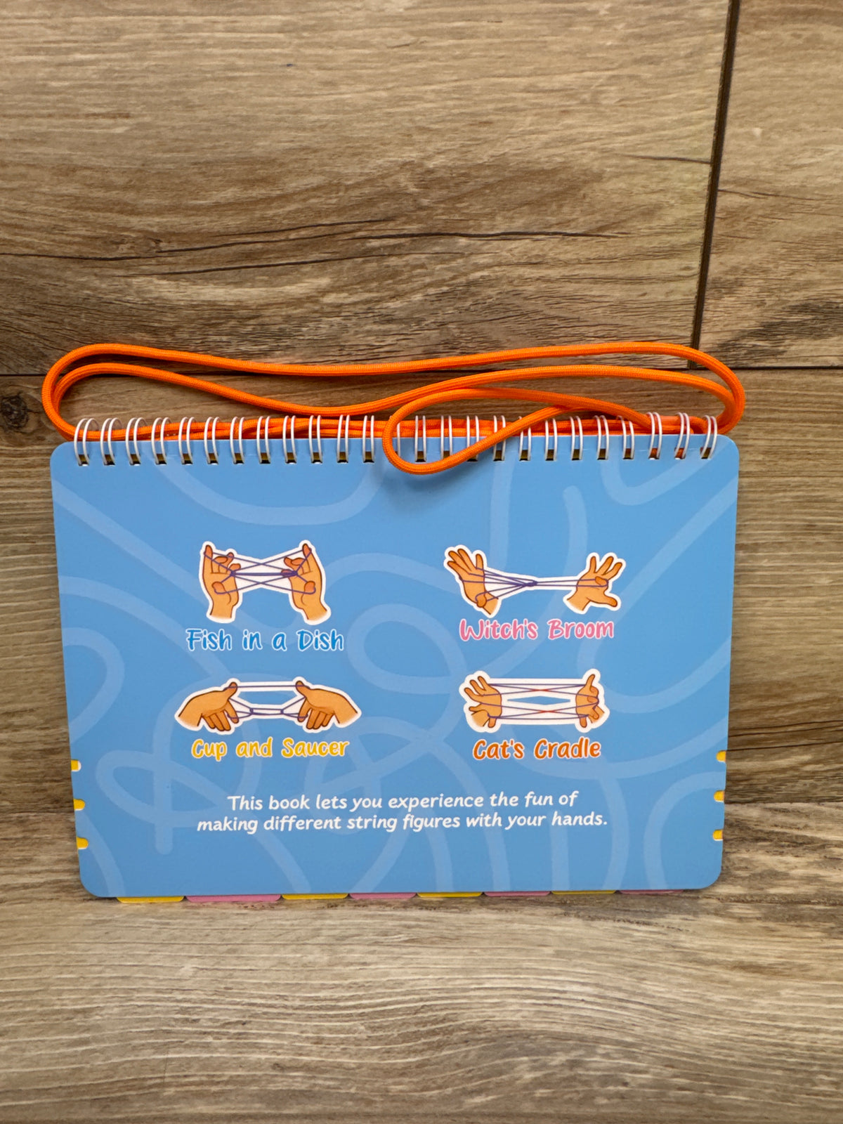 Cat's Cradle : Interesting String Games Spiral Bound Activity Book