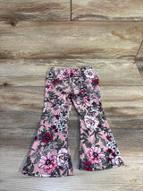 Btween Baby Floral Flare Leggings Pink sz 18m